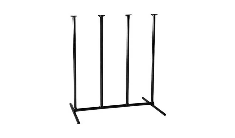 Garden Pride Compact 2 Pair Wellington Boot Stand - Black