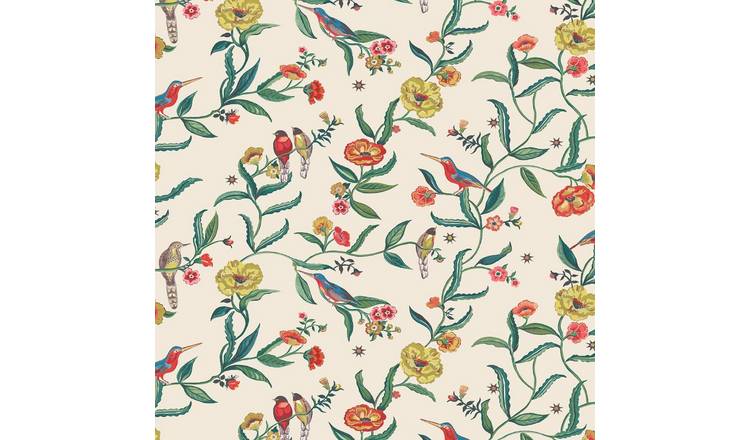 Cath Kidston Birds Wallpaper - Cream