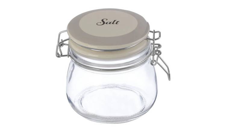 Orsina Diego Salt Glass Storage Jar 500ml