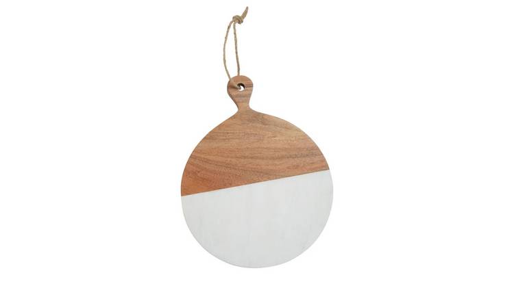 Orsina Monzaro Small Marble And Acacia Wood Paddle Board