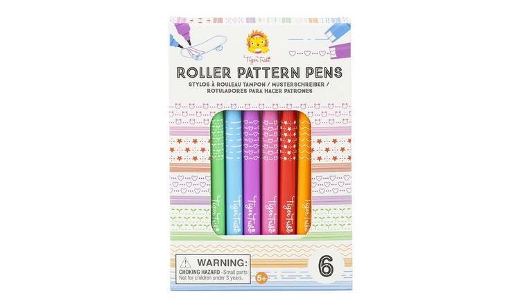 Tiger Tribe Roller Pattern Pens - 3 Years +