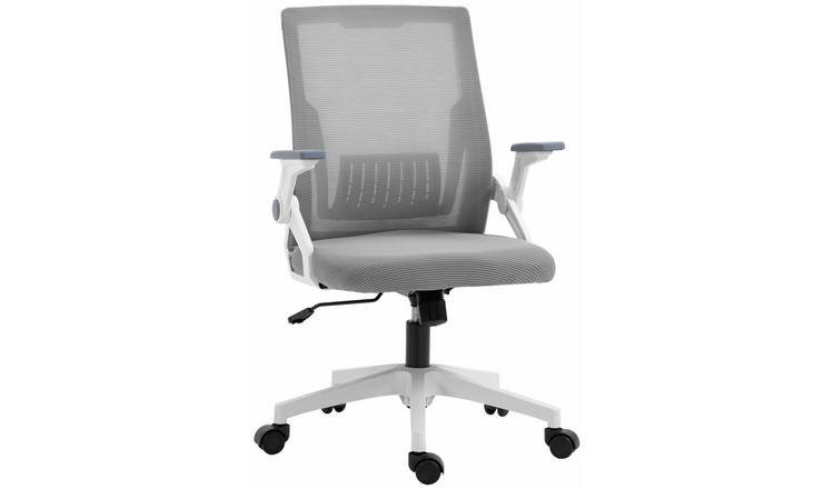 Vinsetto Lumbar Support Mesh Office Chair - Grey