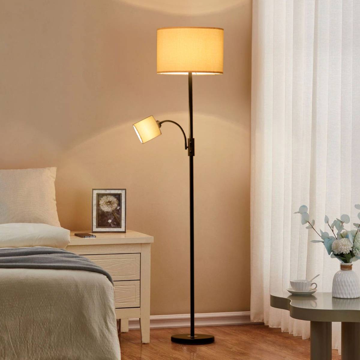 Living and Home Mother and Child Floor Lamp - Image 2