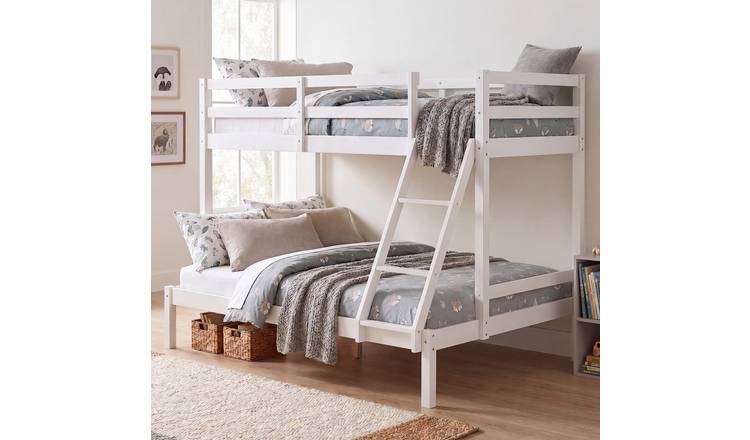 Vida Designs Sydney Triple Sleeper Bunk Bed - White