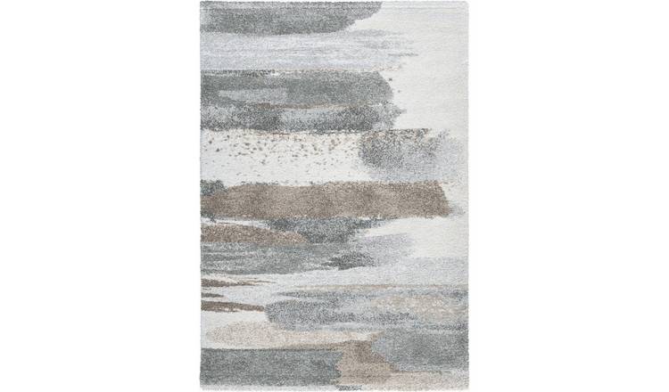 Mega Flooring Multi Modern Geometric Rug - 80 x 150cm