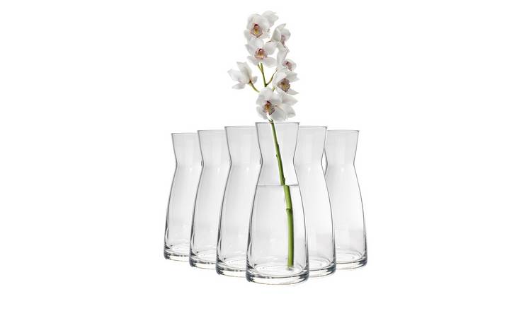 Bormioli Rocco Ypsilon Glass Carafes 1.1 Litre - Pack of 6