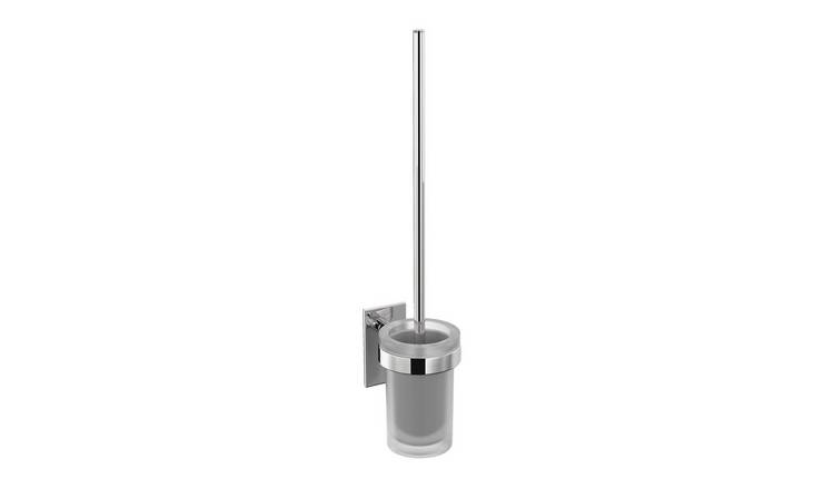 Cosmic Stick Toilet Brush & Holder - Chrome