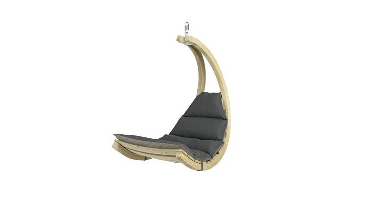 Amazonas Swing Spruce Wooden Hanging Chair – Anthracite