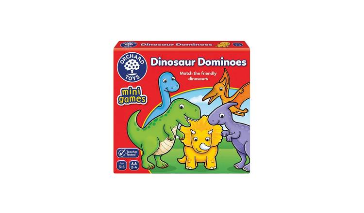Orchard Toys Mini Games Dinosaur Dominoes
