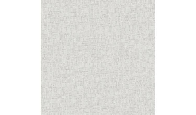 Grandeco Merlino Waffle Texture Blown Vinyl Wallpaper - Dove Grey