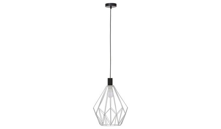 Orsina Wyra Frame Pendant light - Chrome Gold