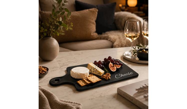 Orsina Mange Paddle Cheese Board - Black