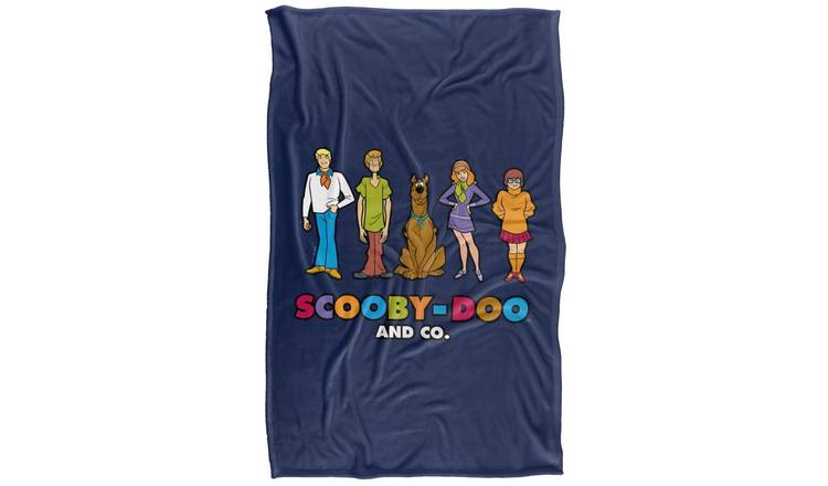 Scooby Doo And Co Lineup Soft Touch Blanket - 147cm x 91cm