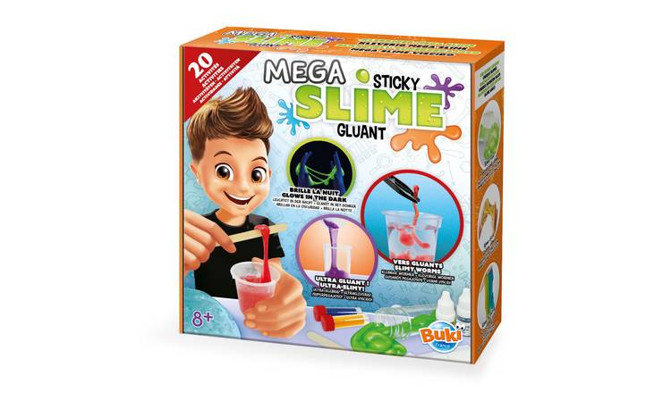 Buki 20 Activities Mega Sticky Slime - Age 8+