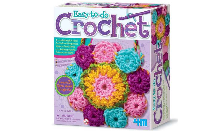 4M Knitting Easy-To-Do Crochet - 8 Years +