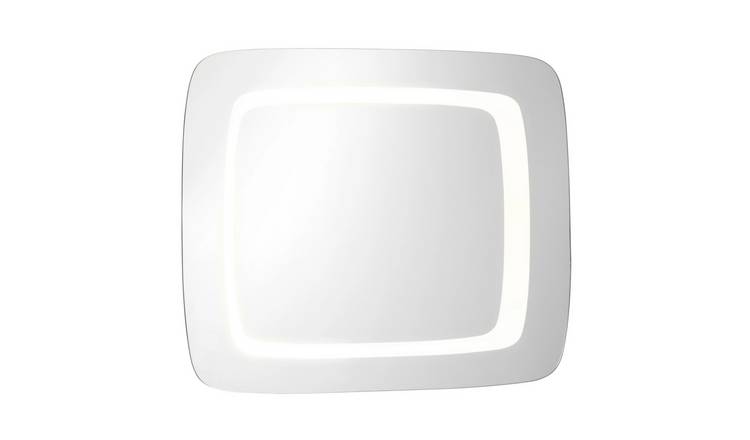 Orsina Wardell Illuminated Wall Mirror – Clear
