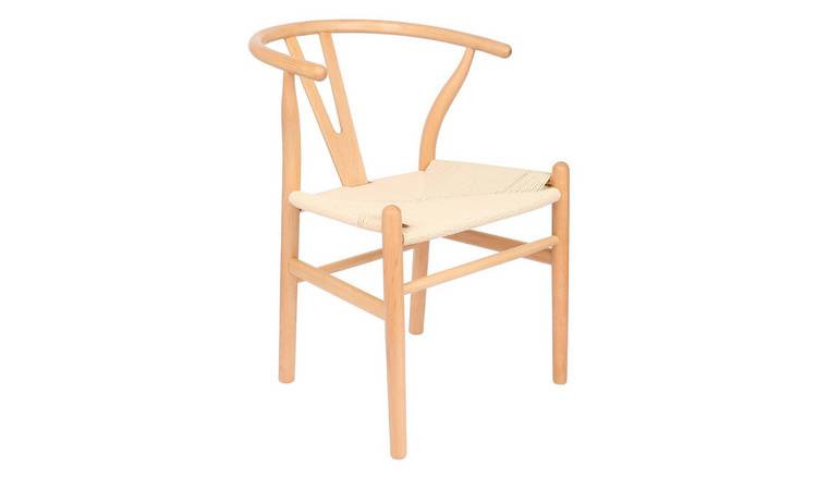 Nicholas Winter Beech Wood Danish Style Dining Chair - Natural