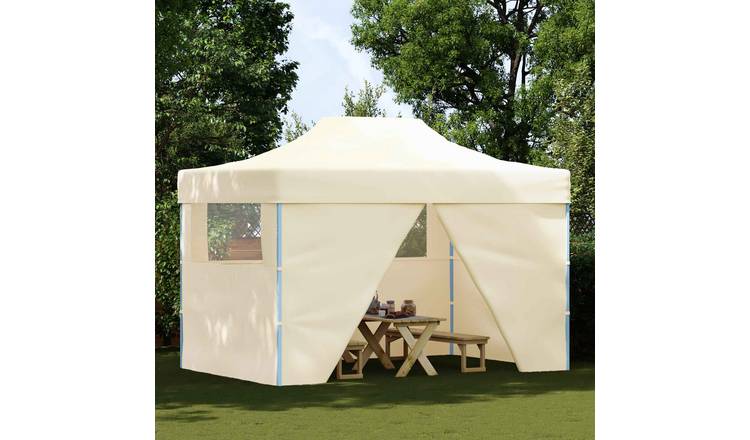 Walplus 280 x 410 x 315 cm Folding Oxford Fabric Party Tent - Cream