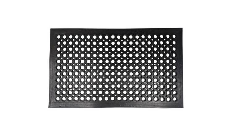 Ark Mat Heavy Duty Ramp Edge Rubber Door Mat - 0.6m x 0.4m