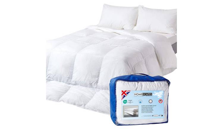 Homescapes Super Microfibre 2.5 Tog Duvet - Single