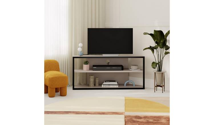 Decortie Echo Corner Particleboard TV Unit - Mocha