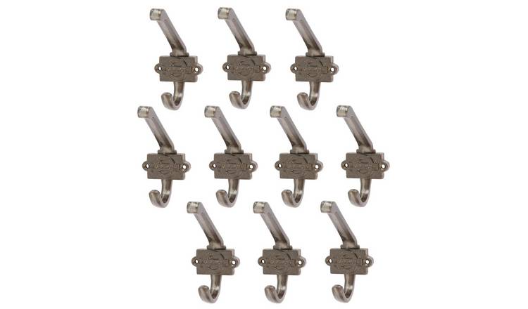 Hammer & Tongs London Underground Hat & Coat Hook - Pack of 10