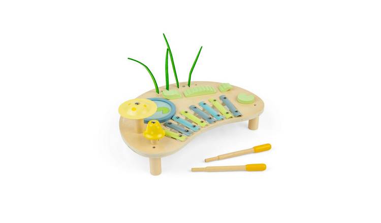 Bigjigs Toys Jungle Music Bench - 18 Months +