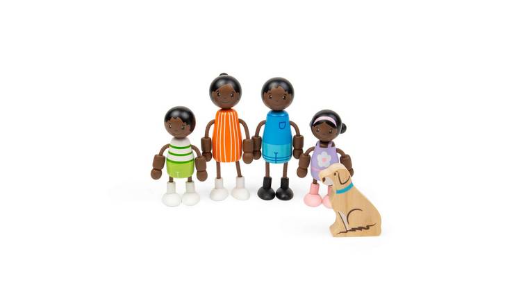 Tidlo Black Family Dolls - 18 Months +