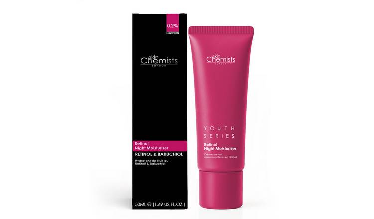 skinChemists Retinol Bakuchiol Anti-Ageing Night Moisturiser - 50ml