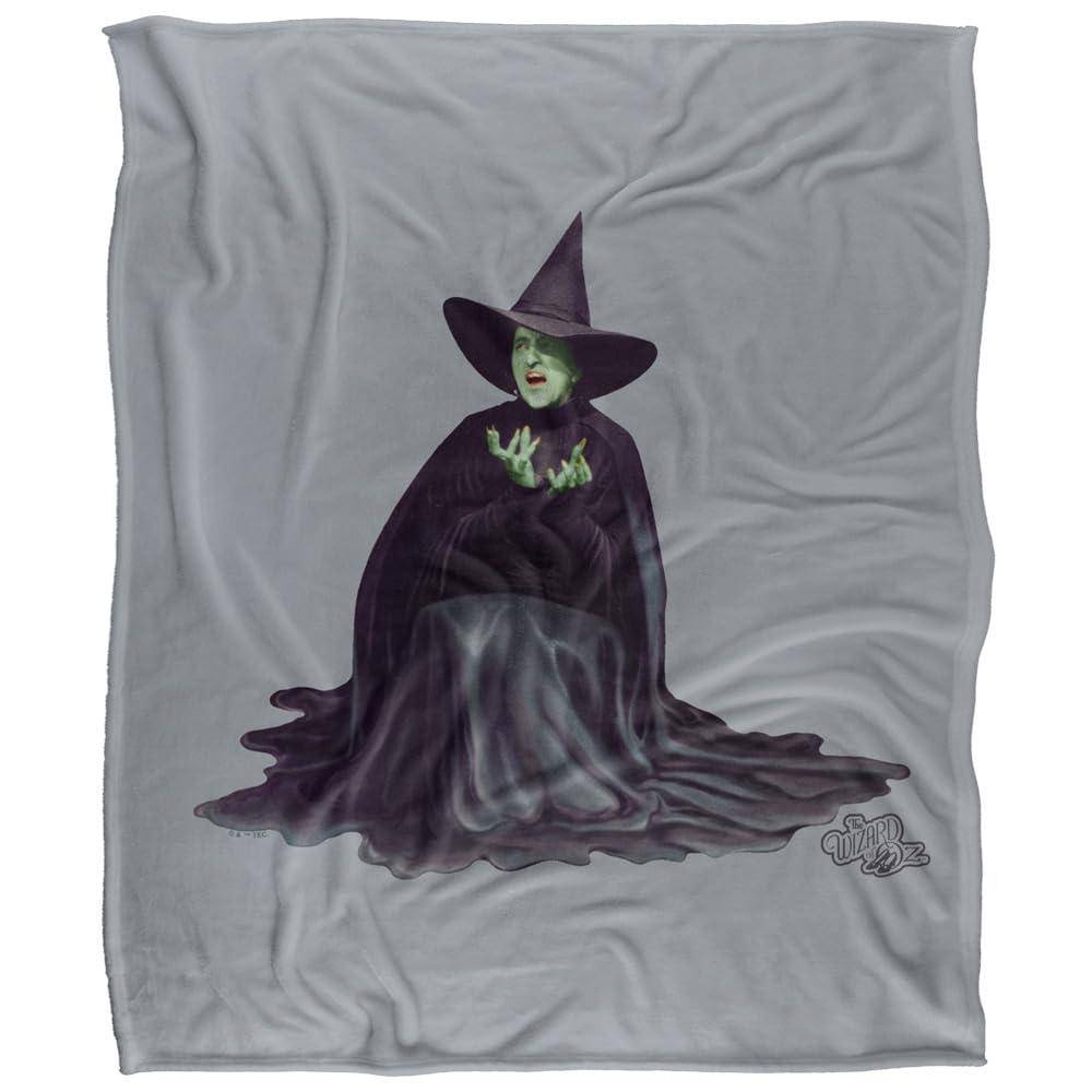 The Wizard Of Oz Wicked Witch Melting Soft Touch Blanket - 152cm x 127cm - Image 1