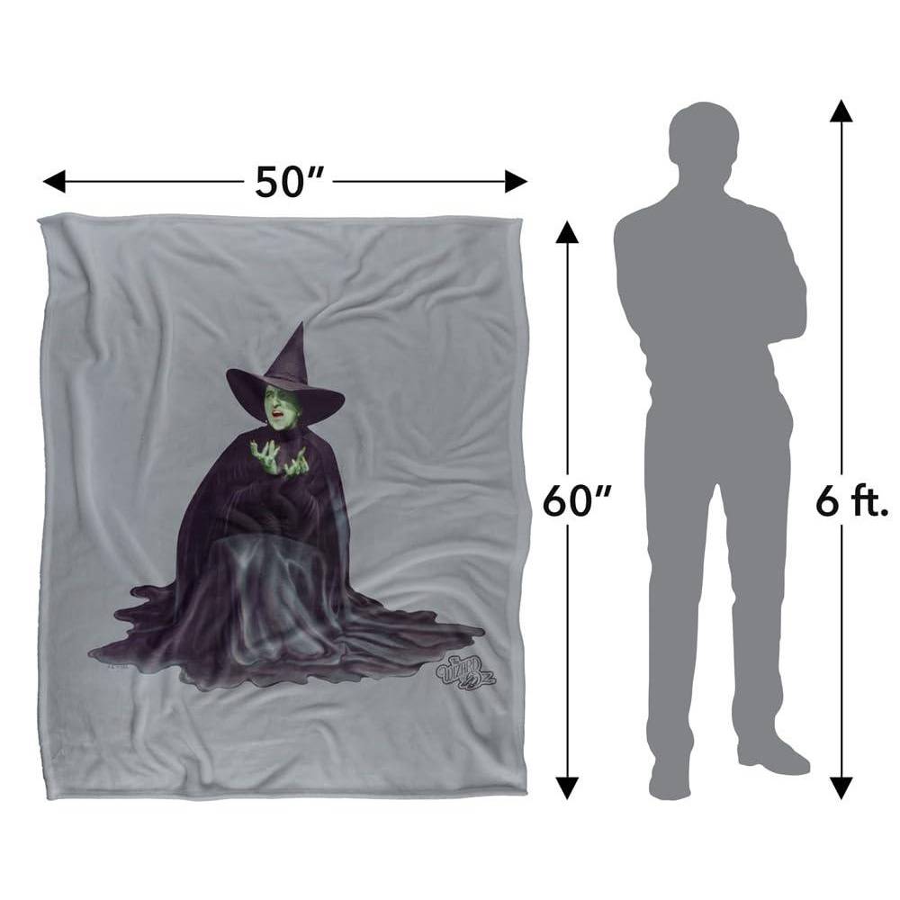 The Wizard Of Oz Wicked Witch Melting Soft Touch Blanket - 152cm x 127cm - Image 4