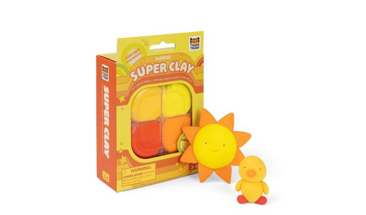 Tiger Tribe Super Clay Sunrise (Yellow + Orange) - 4 Years +