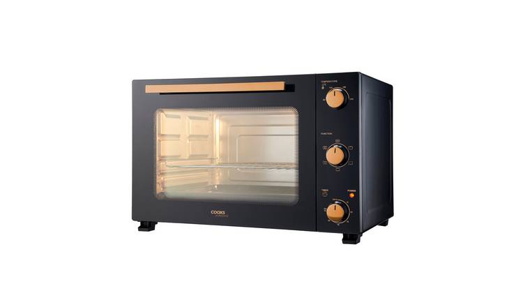 Cooks Professional 48L Mini Oven Countertop Cooker - Black/Copper
