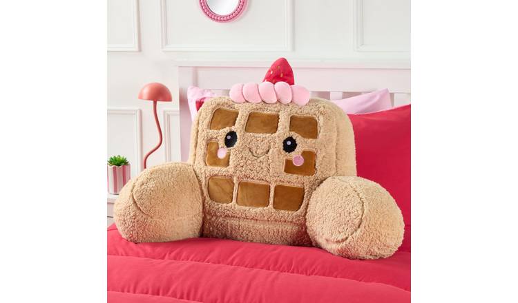 OHS Honey The Waffle Character Cuddle Cushion - Pink