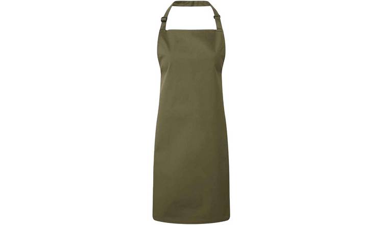Premier Unisex Adult Colours Full Apron - Olive