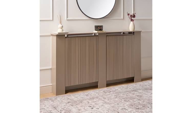 OHS Ribbed Radiator Cover - Natural - Large