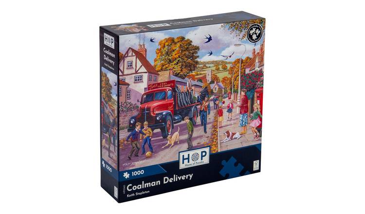 The House of Puzzles Coalman Delivery 1000 Piece Jigsaw Puzzle