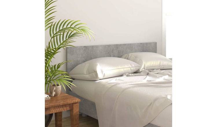 Walplus Engineered Wood Bed Headboard - Granite Grey - 160 x 1.5 x 80 cm