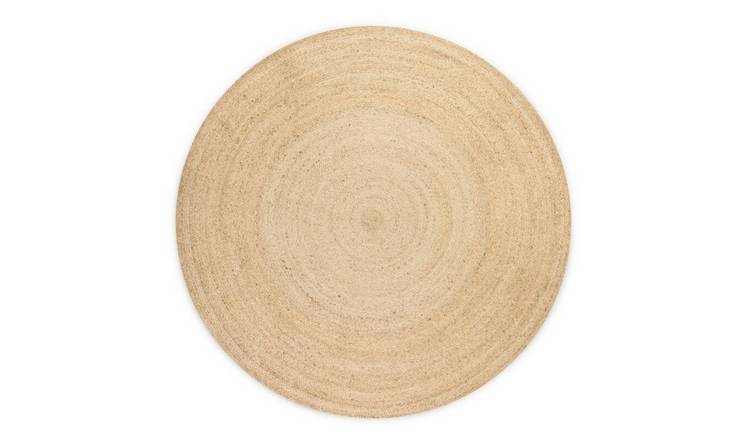 Hanse Home Cream Rangpur Natural Flatweave Braided Round Rug - 140cm