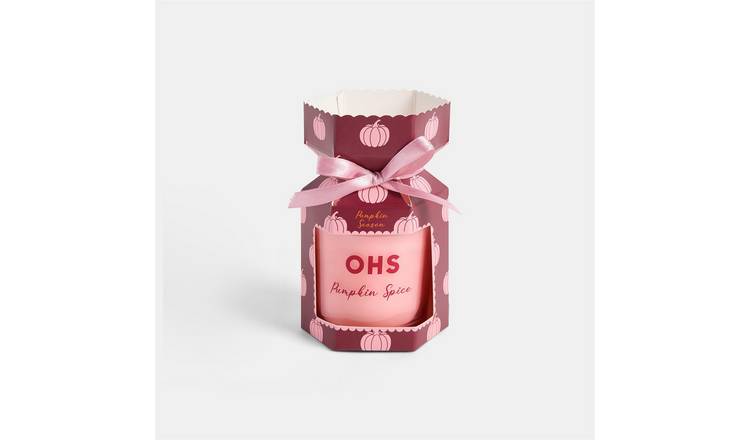 OHS Scented Glass Candle - Pumpkin Spice