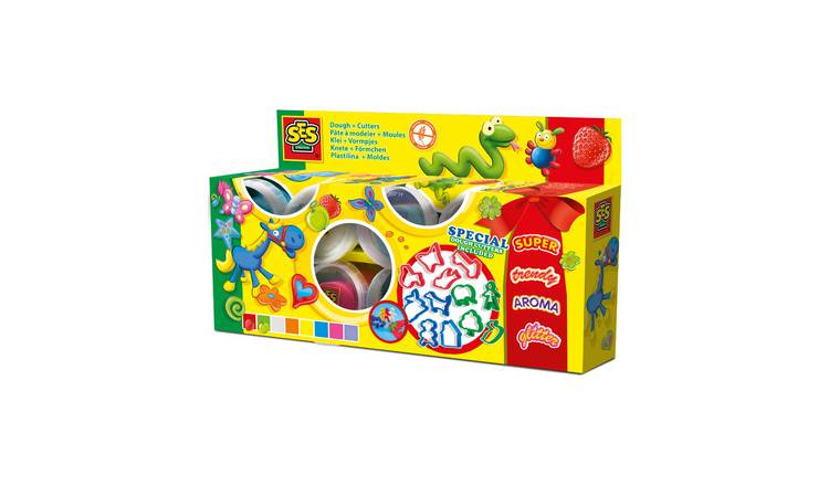 SES Creative Play Dough Birthday Mania 8 Piece Model Set