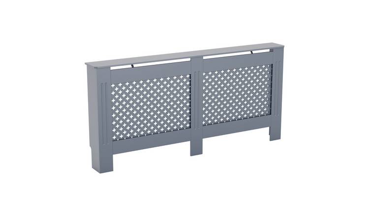 Vida Designs Oxford X-Large Radiator Cover - Grey