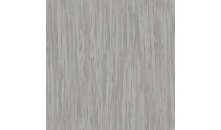 Grandeco Draped Silk Fabric Effect Textured Wallpaper - Grey
