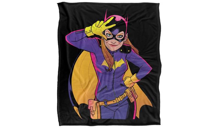 Batman Batgirl Move Supersoft Blanket - 152cm x 127cm