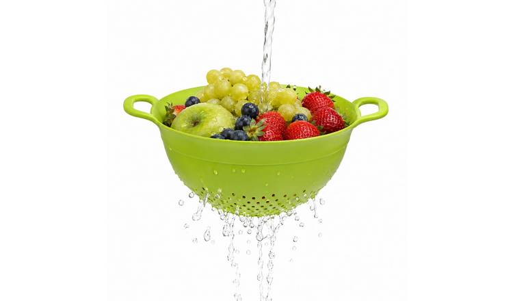 Orsina Elon Small Plastic Colander with Handles – Green