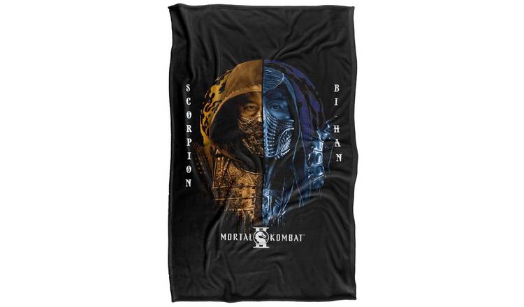 Mortal Kombat 2 Scorpion Bihan Mortal Enemies Blanket - 152cm x 127cm