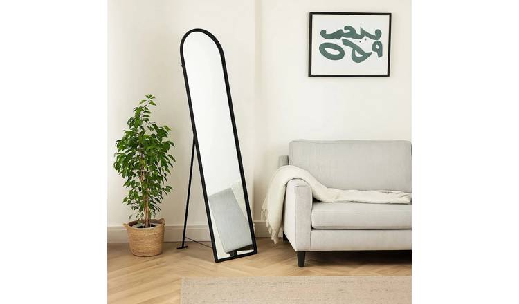 Orsina Avento Floor Mirror – Black