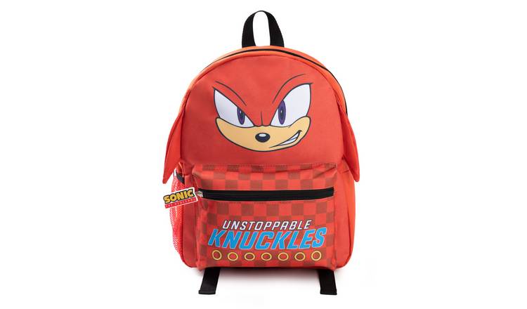 Sonic the Hedgehog Knuckles Kids Unisex Backpack - Red