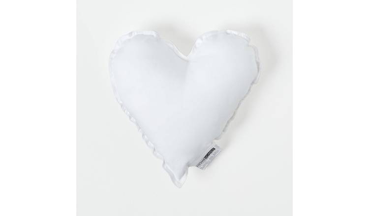 Homescapes Super Microfibre Heart Shaped Cushion Pad Insert - 30 cm