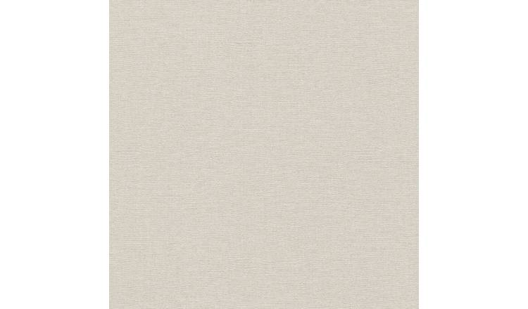 Erismann Serenity Linen Effect Lined Vinyl Wallpaper - Ivory